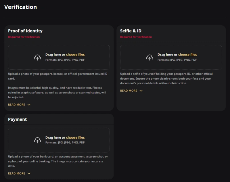 lex verification page